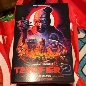 NECA  TERRIFIER 2 (Blood Splattered) ART THE CLOWN Target Haulathon 2026 IN HAND